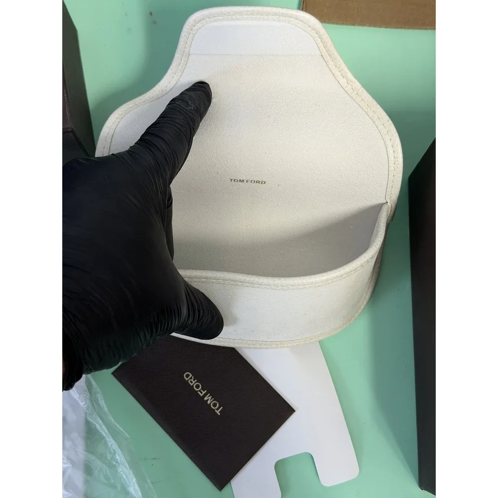 Tom Ford Sunglasses Case with Box &‎ Accessories - Used - Made in Italy